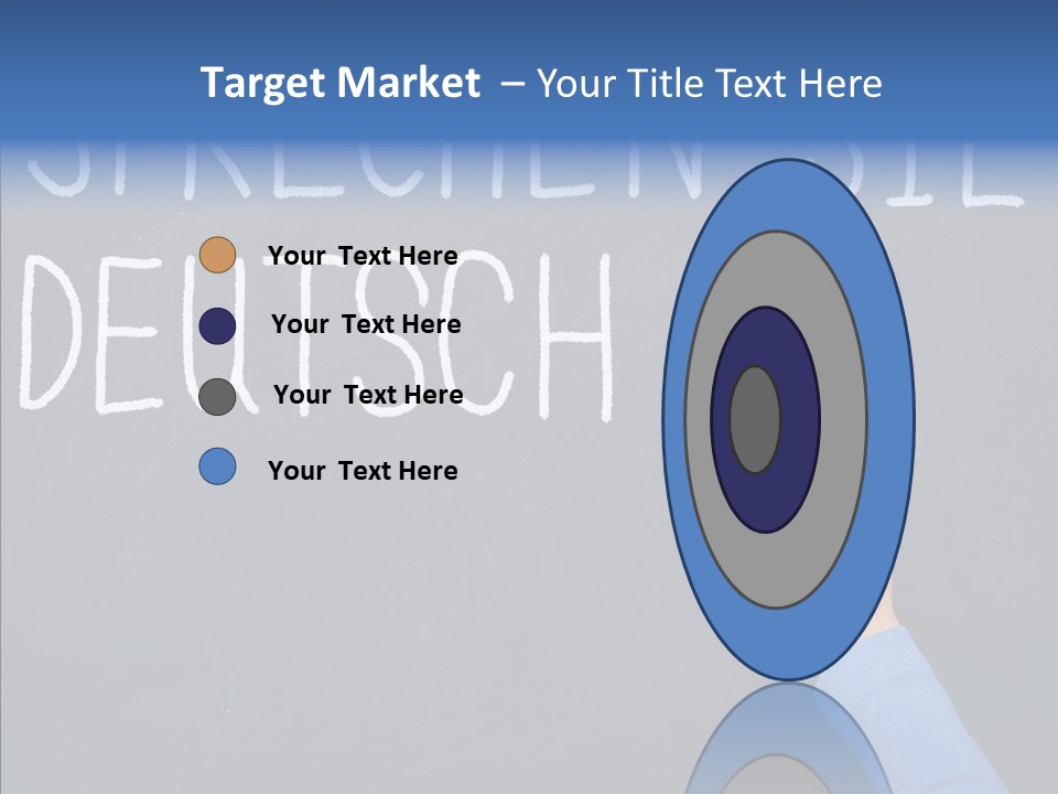 Foreign Girl Student PowerPoint Template