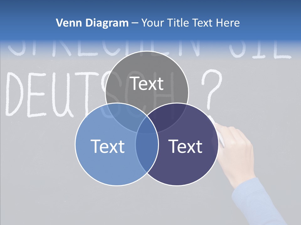 Foreign Girl Student PowerPoint Template