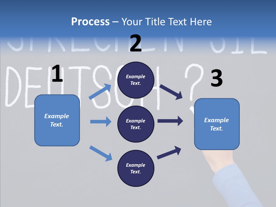 Foreign Girl Student PowerPoint Template
