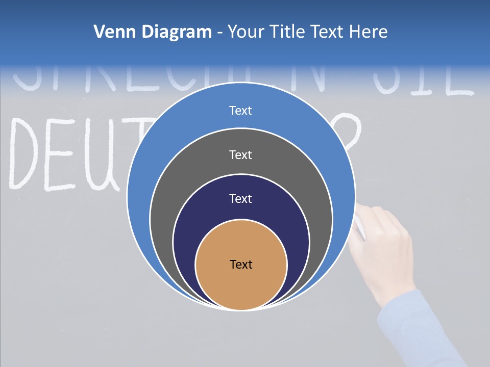 Foreign Girl Student PowerPoint Template