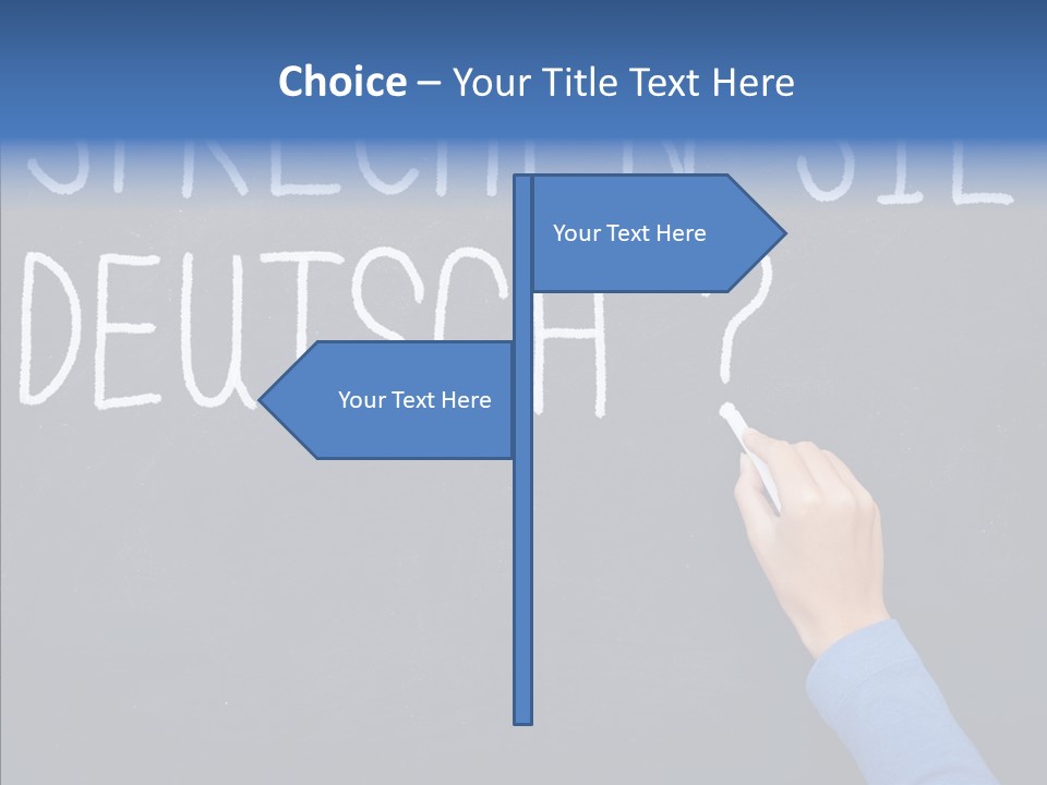 Foreign Girl Student PowerPoint Template