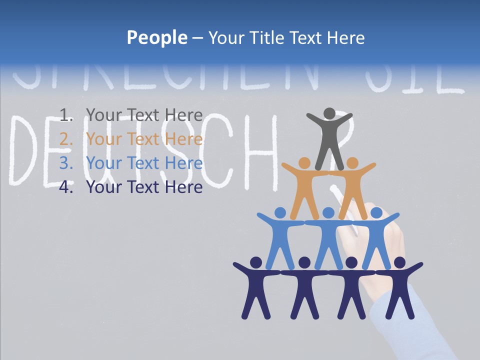 Foreign Girl Student PowerPoint Template