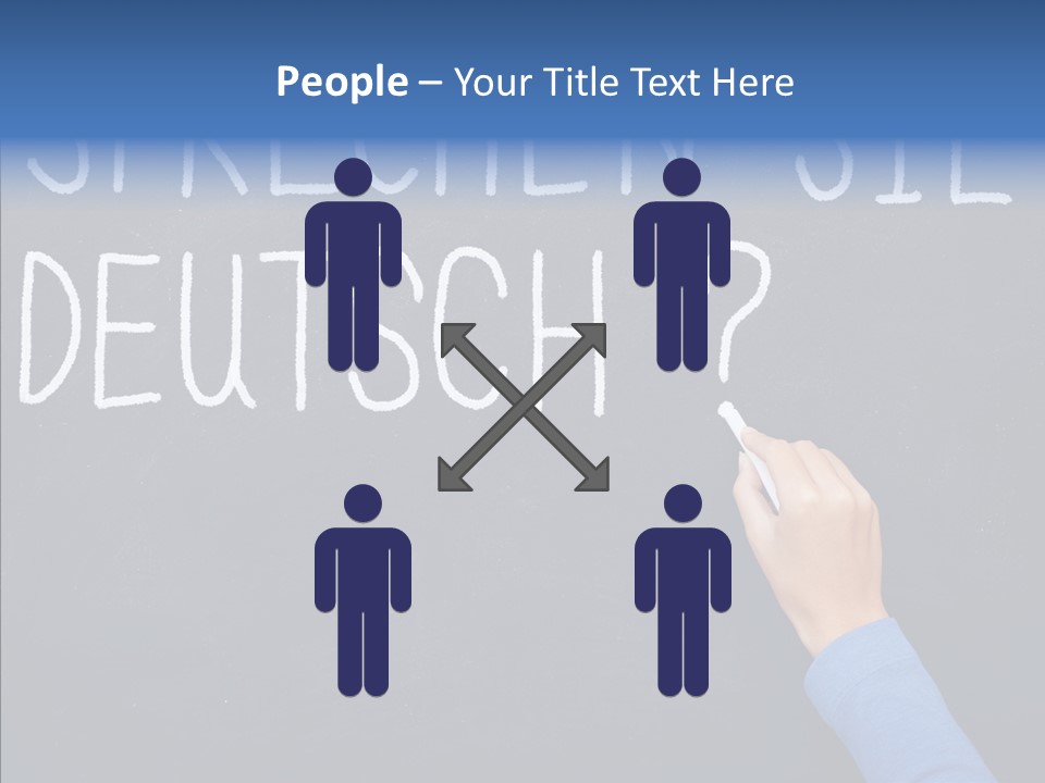 Foreign Girl Student PowerPoint Template