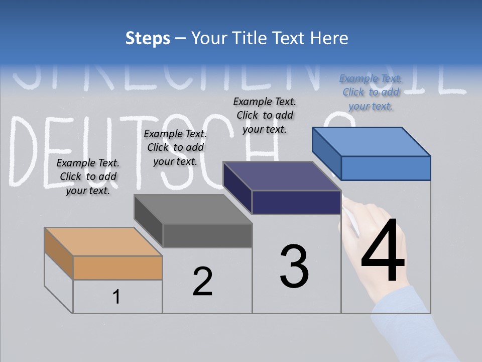 Foreign Girl Student PowerPoint Template