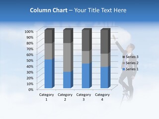 Winner Symbol Man PowerPoint Template