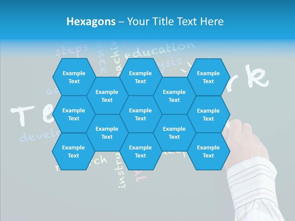 Vision Teamwork Motivate PowerPoint Template