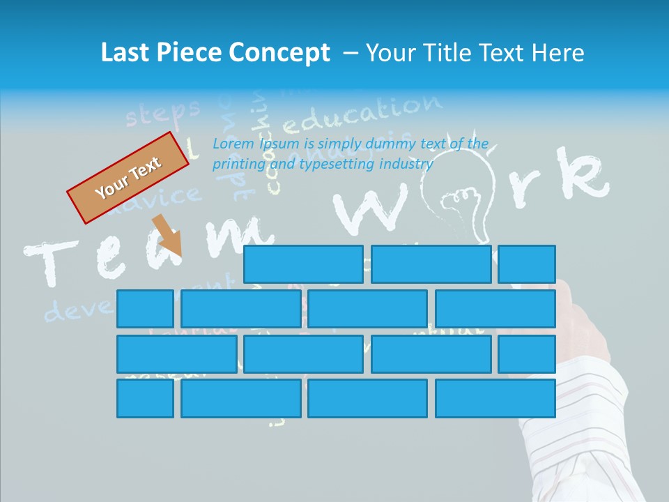Vision Teamwork Motivate PowerPoint Template