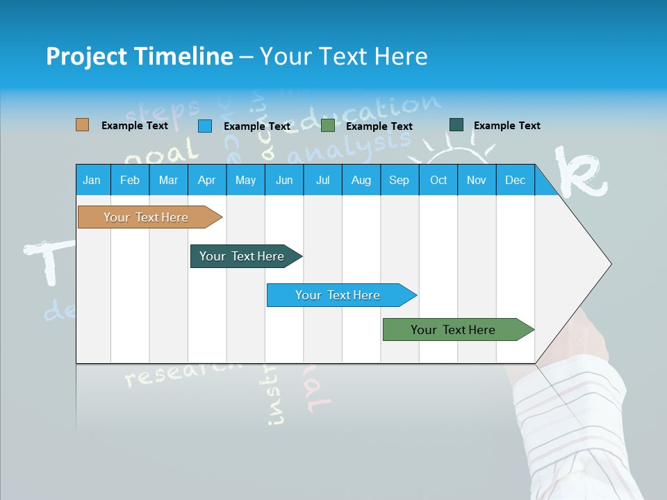 Vision Teamwork Motivate PowerPoint Template