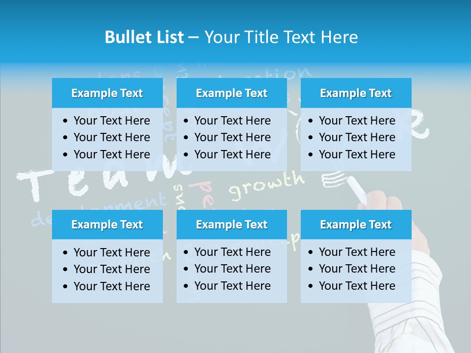 Vision Teamwork Motivate PowerPoint Template