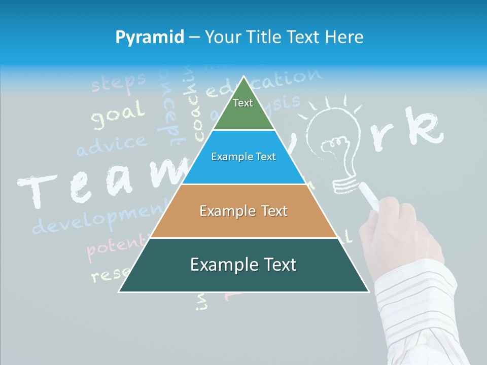 Vision Teamwork Motivate PowerPoint Template