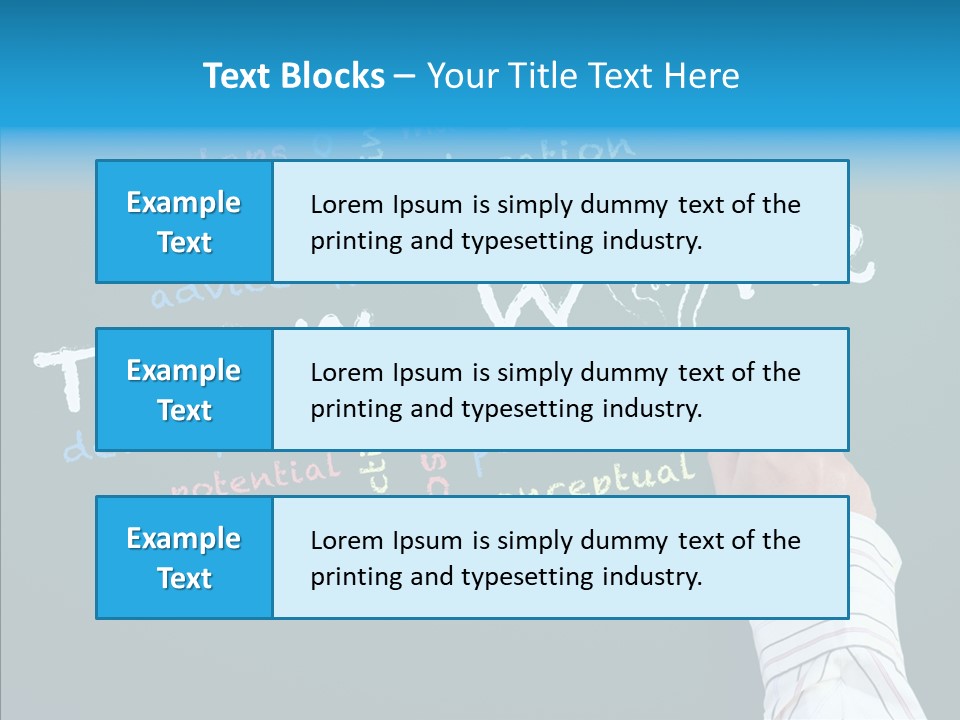 Vision Teamwork Motivate PowerPoint Template