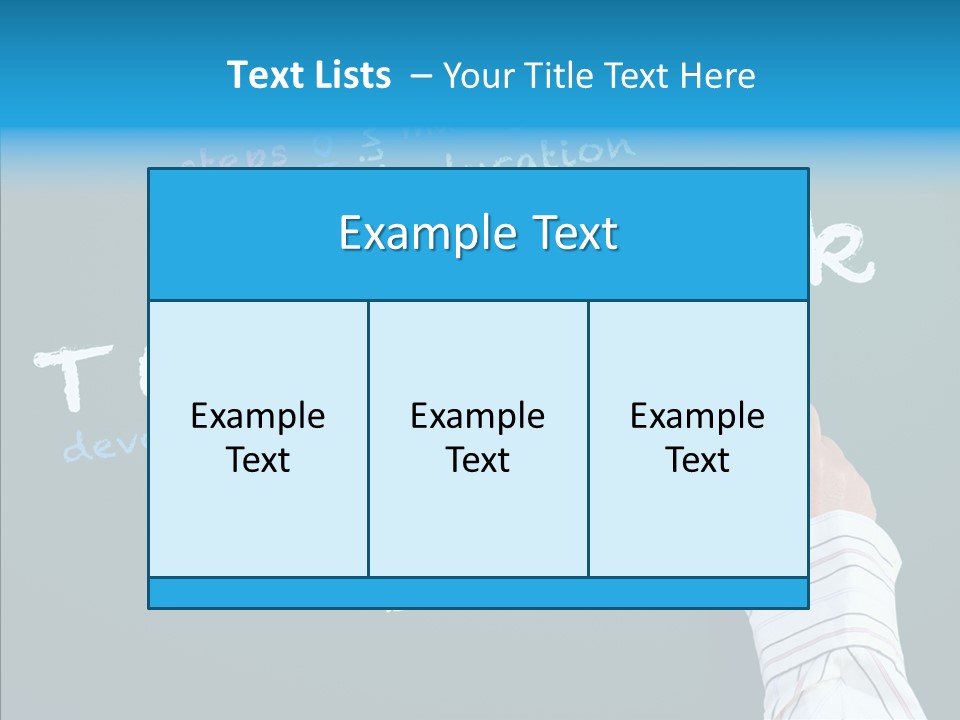 Vision Teamwork Motivate PowerPoint Template