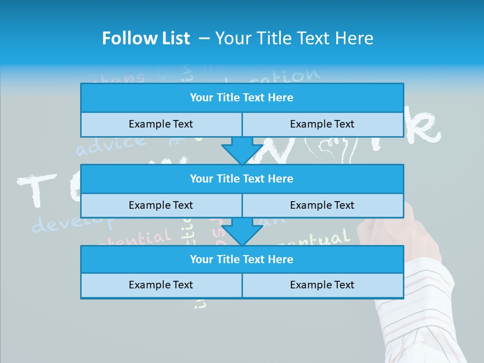 Vision Teamwork Motivate PowerPoint Template