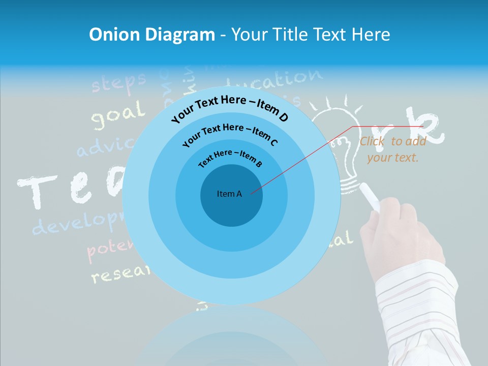 Vision Teamwork Motivate PowerPoint Template