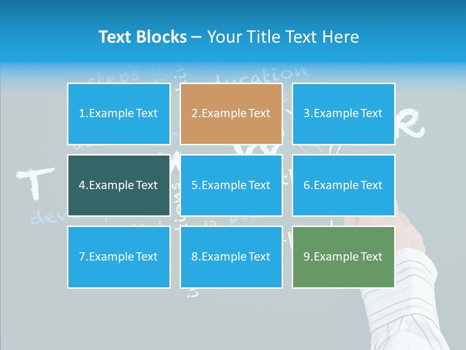 Vision Teamwork Motivate PowerPoint Template