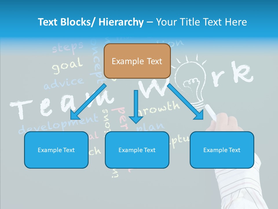 Vision Teamwork Motivate PowerPoint Template