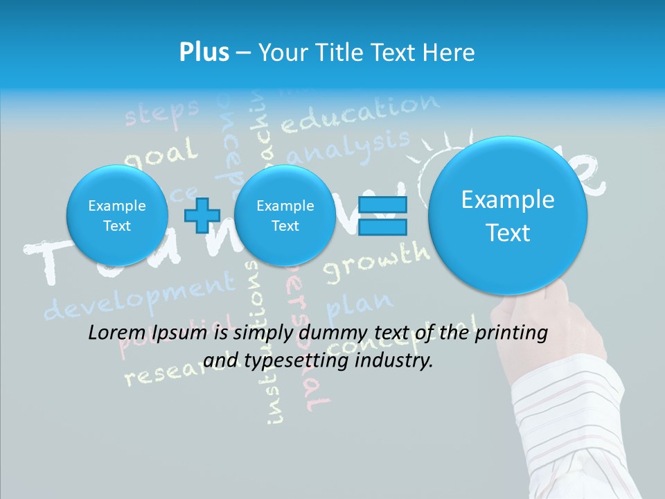 Vision Teamwork Motivate PowerPoint Template