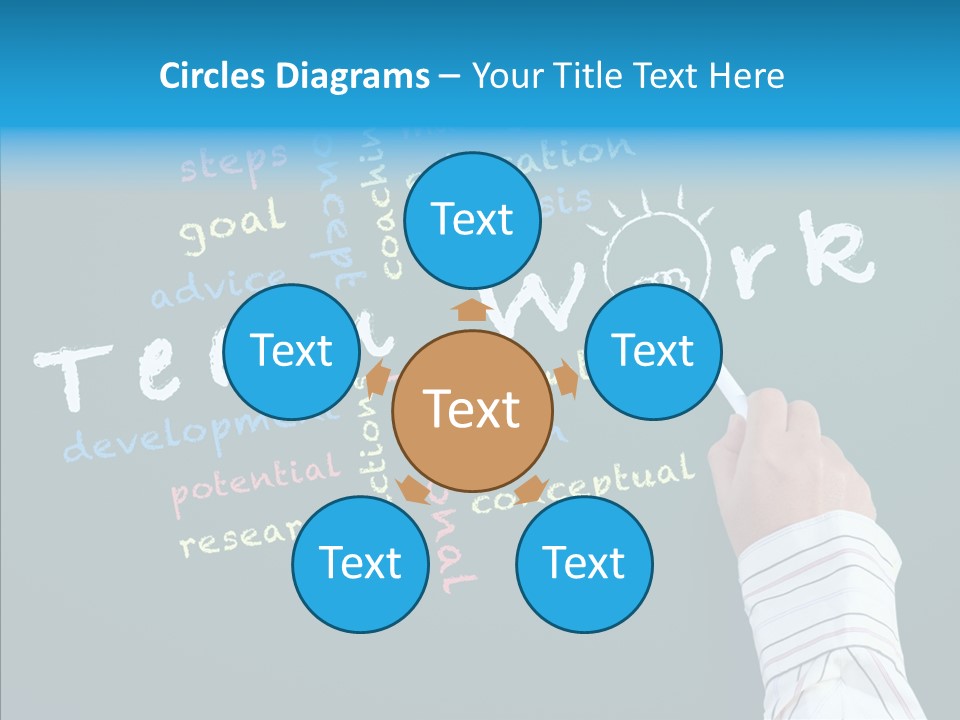 Vision Teamwork Motivate PowerPoint Template