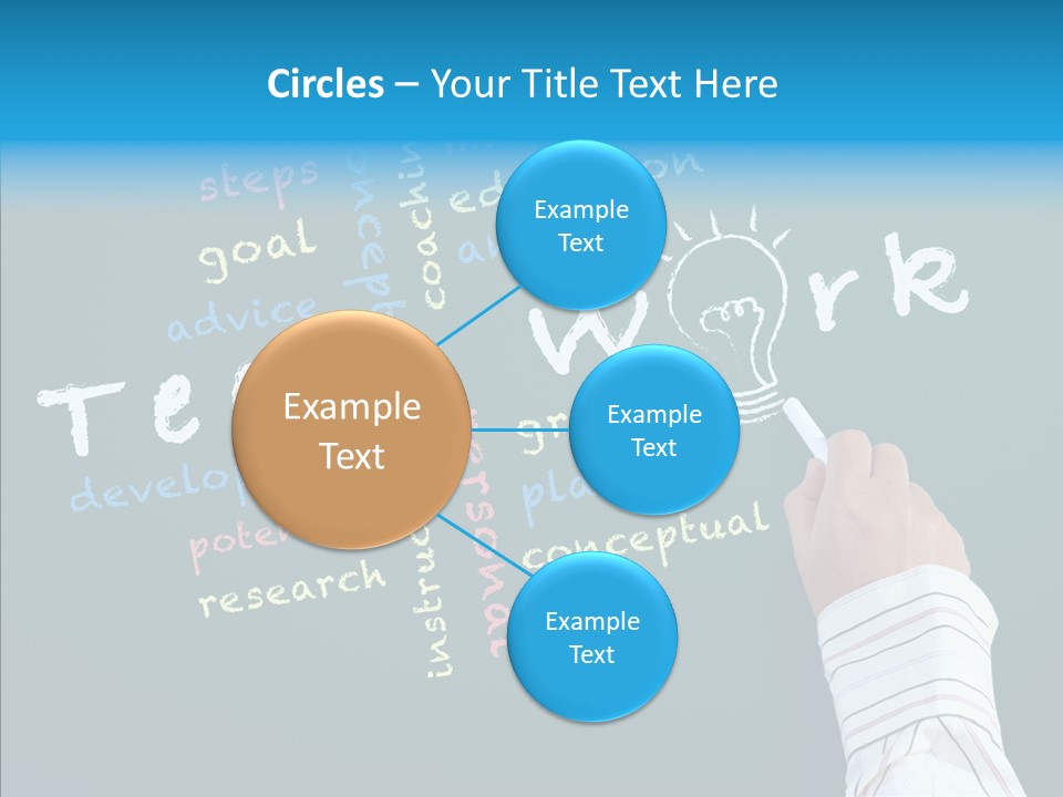 Vision Teamwork Motivate PowerPoint Template