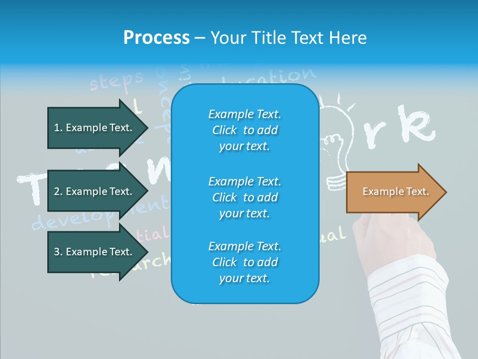Vision Teamwork Motivate PowerPoint Template