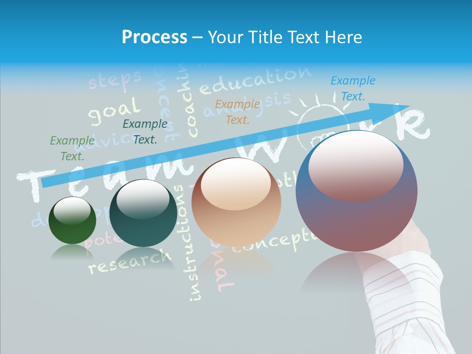 Vision Teamwork Motivate PowerPoint Template
