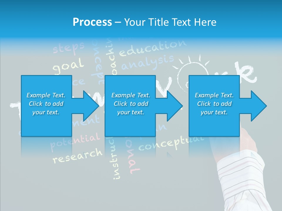 Vision Teamwork Motivate PowerPoint Template