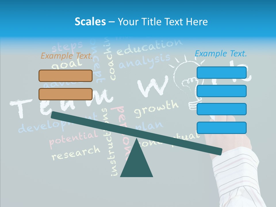 Vision Teamwork Motivate PowerPoint Template