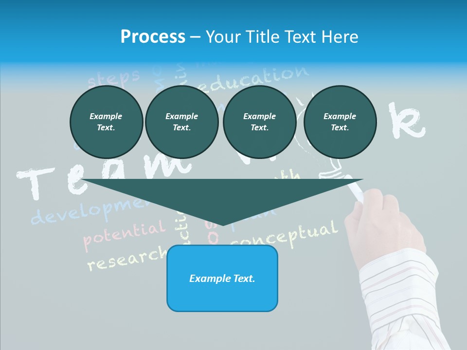 Vision Teamwork Motivate PowerPoint Template