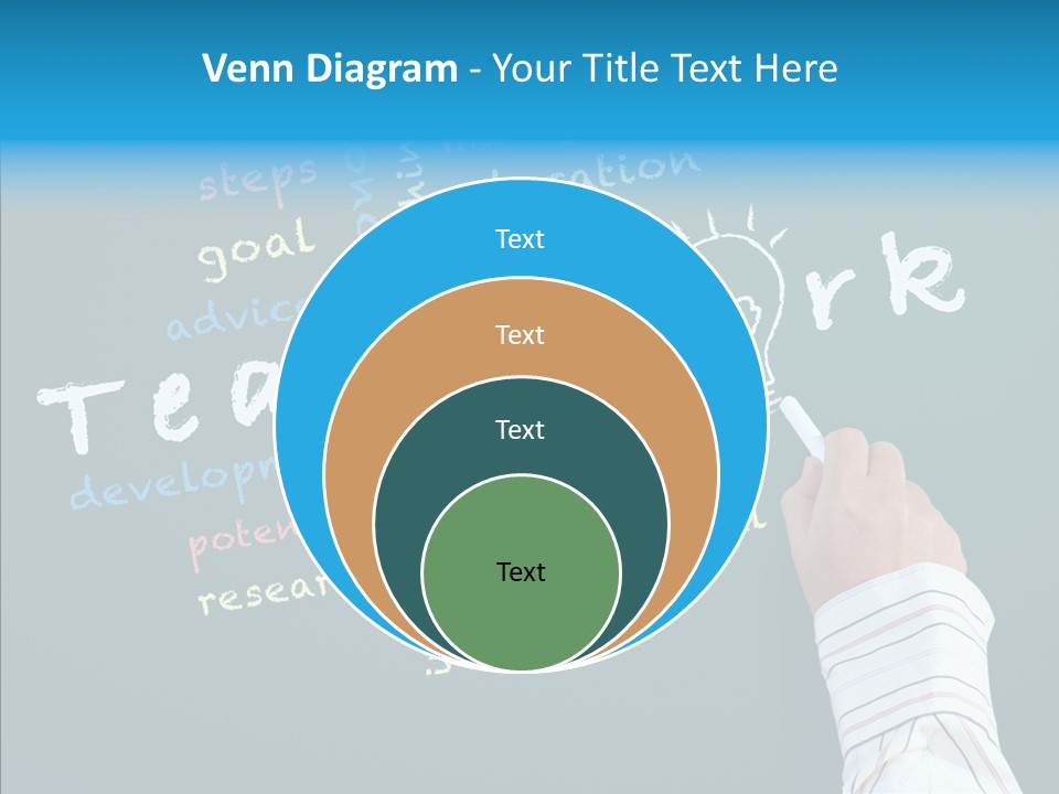 Vision Teamwork Motivate PowerPoint Template