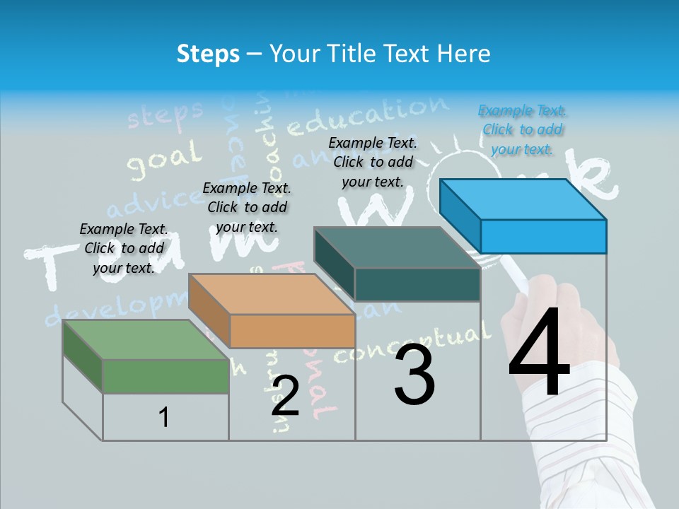 Vision Teamwork Motivate PowerPoint Template