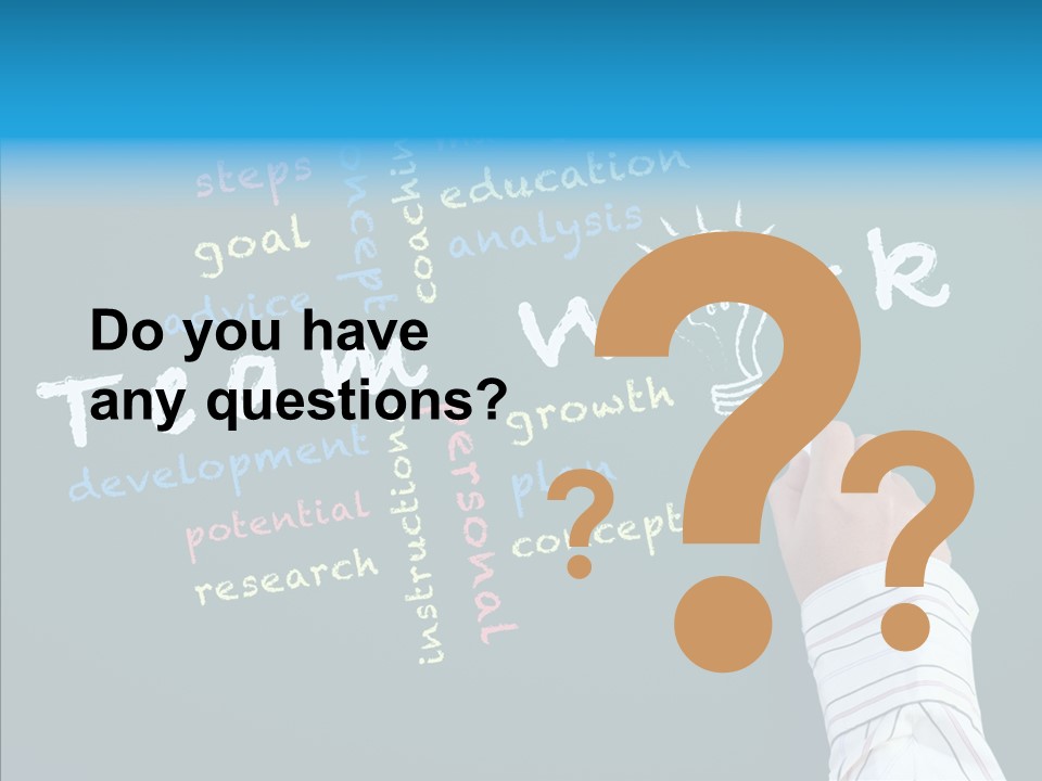 Vision Teamwork Motivate PowerPoint Template