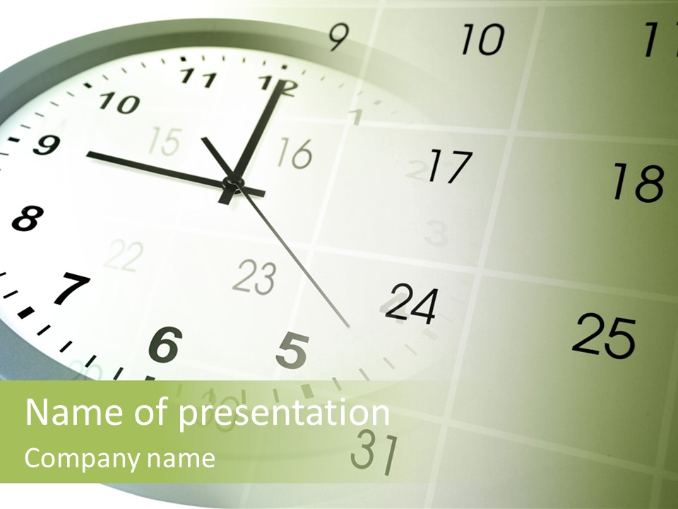 Composite Punctual Management PowerPoint Template