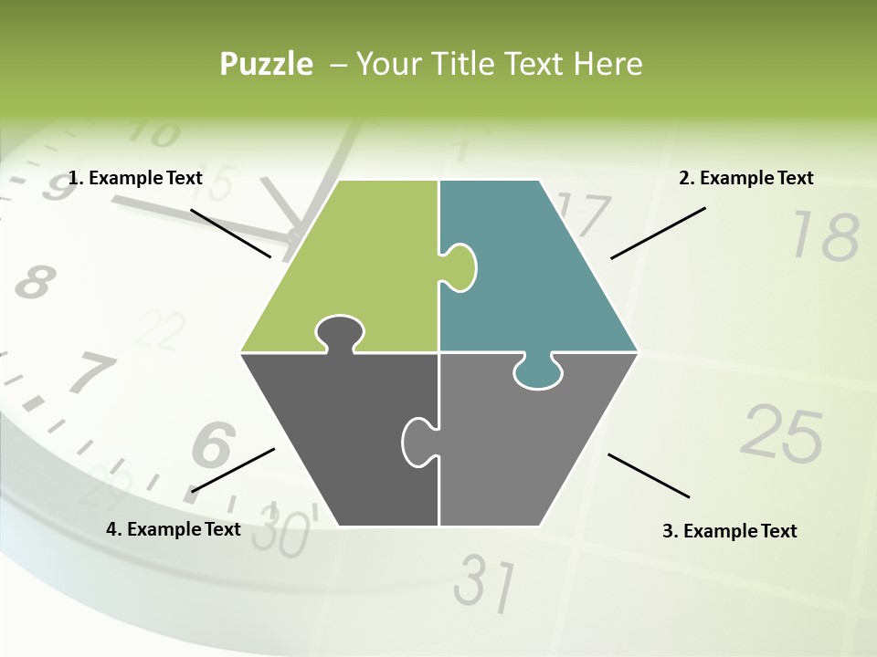 Composite Punctual Management PowerPoint Template