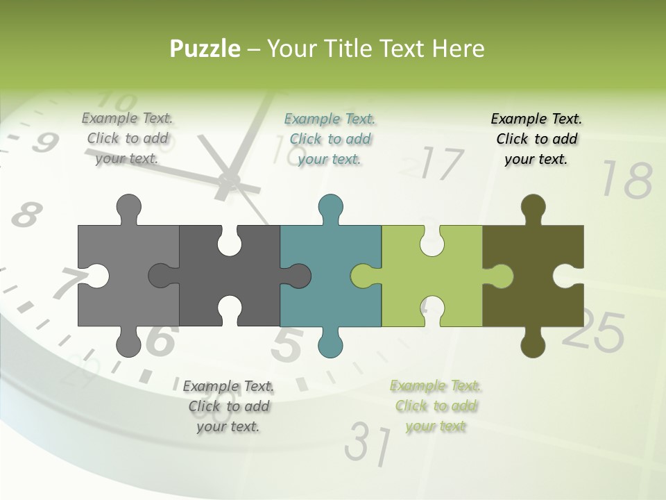 Composite Punctual Management PowerPoint Template