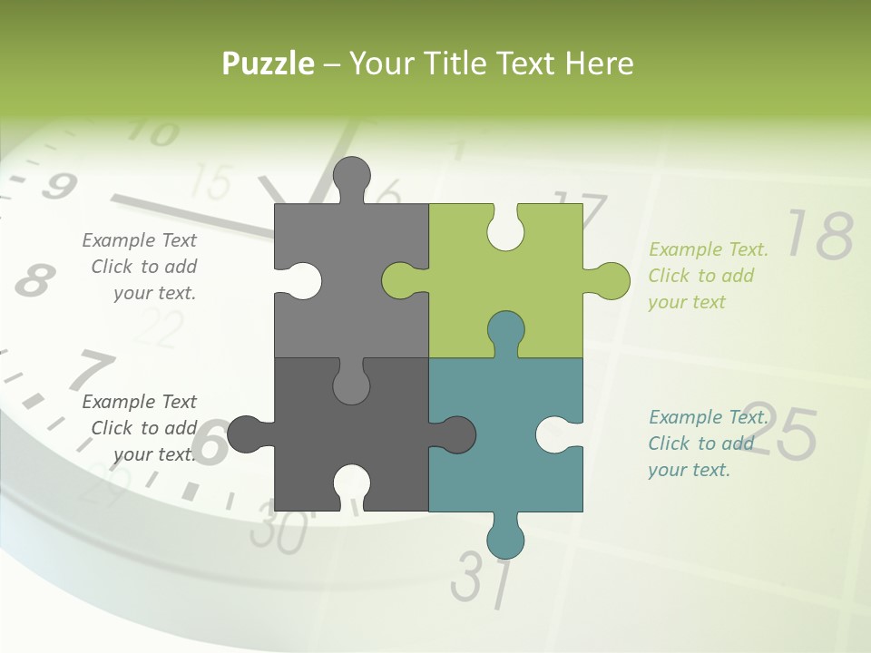 Composite Punctual Management PowerPoint Template