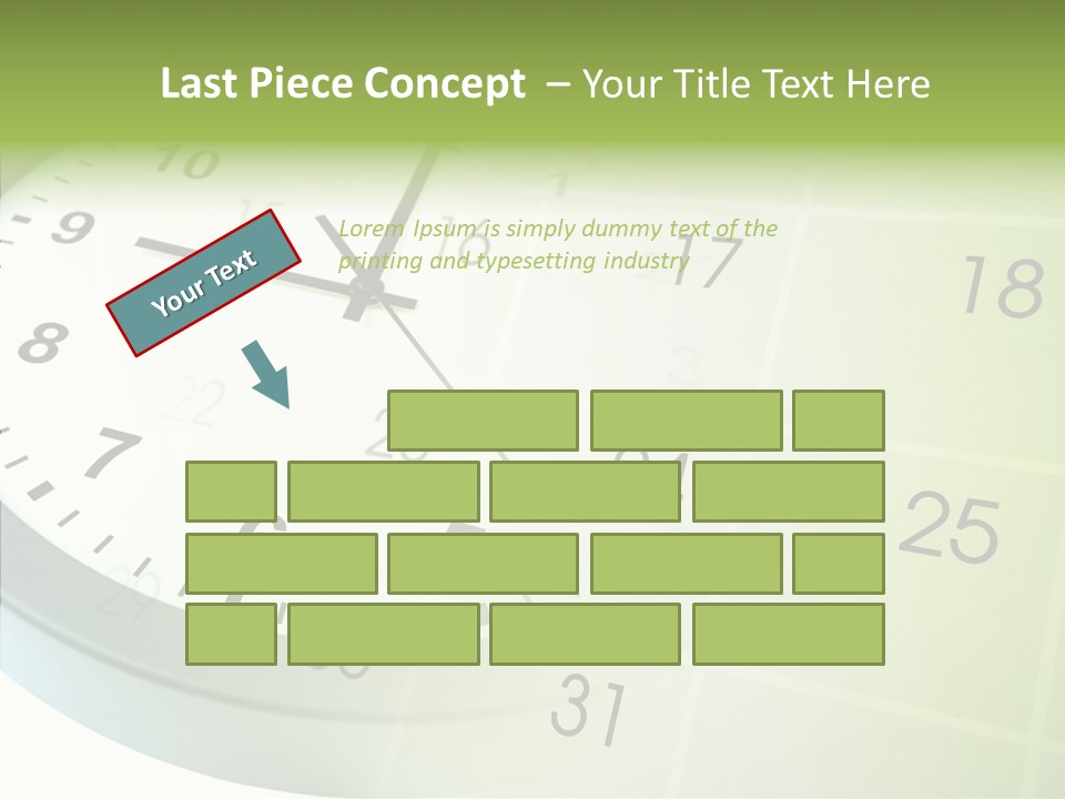 Composite Punctual Management PowerPoint Template