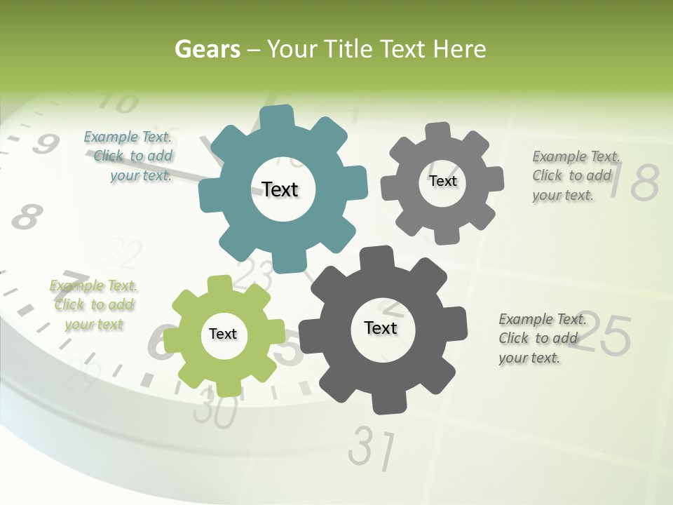 Composite Punctual Management PowerPoint Template