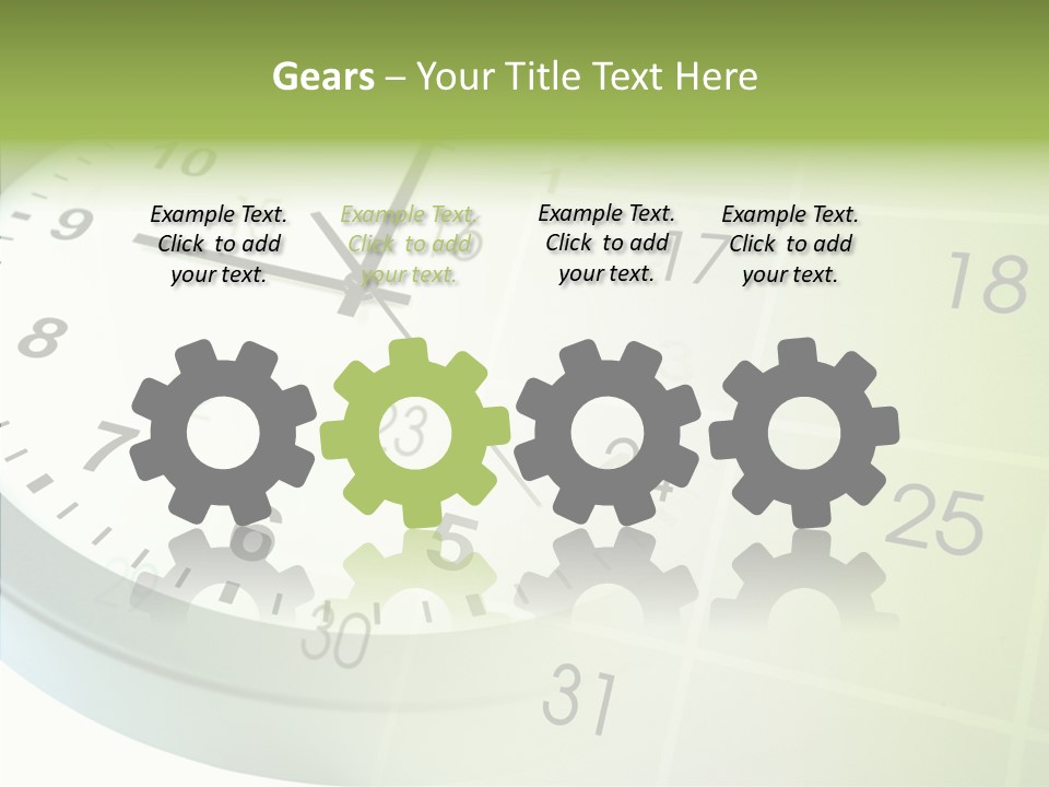 Composite Punctual Management PowerPoint Template