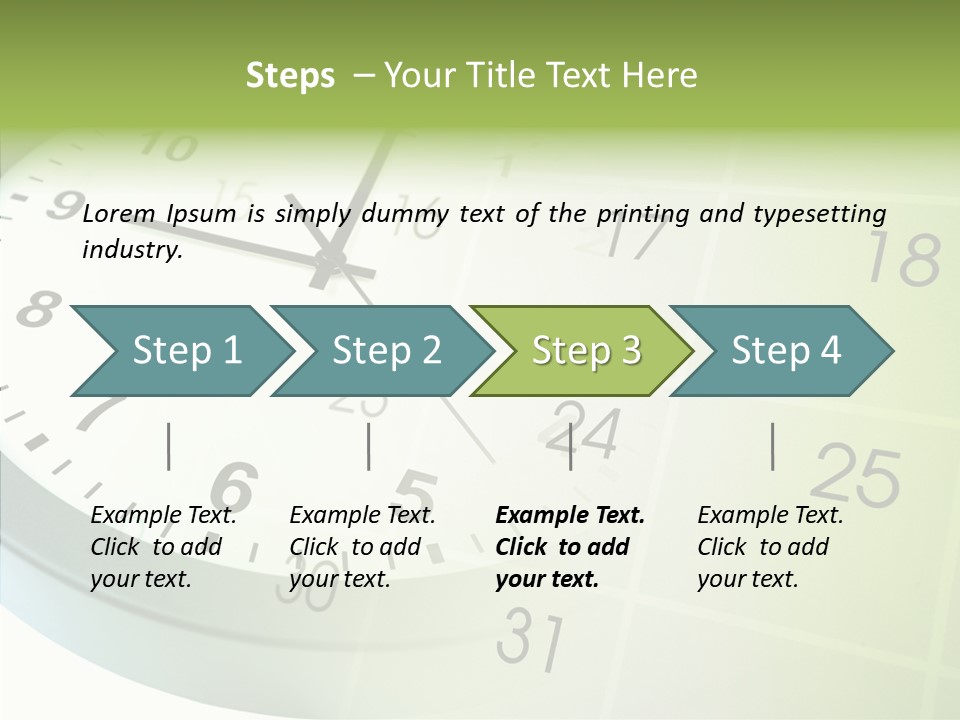 Composite Punctual Management PowerPoint Template