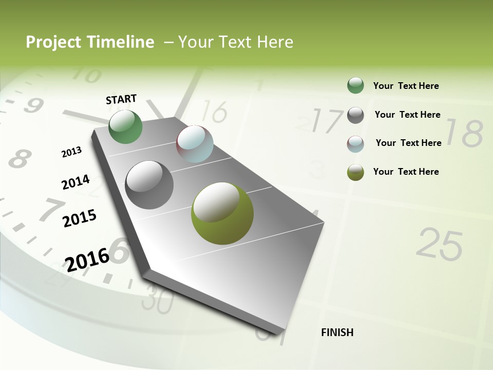 Composite Punctual Management PowerPoint Template