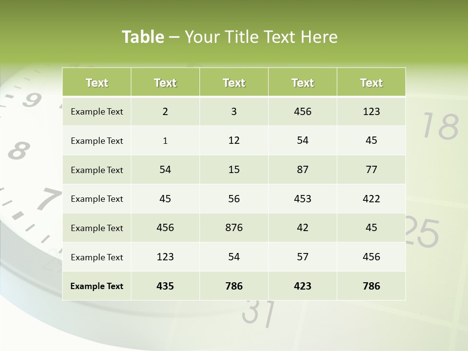 Composite Punctual Management PowerPoint Template