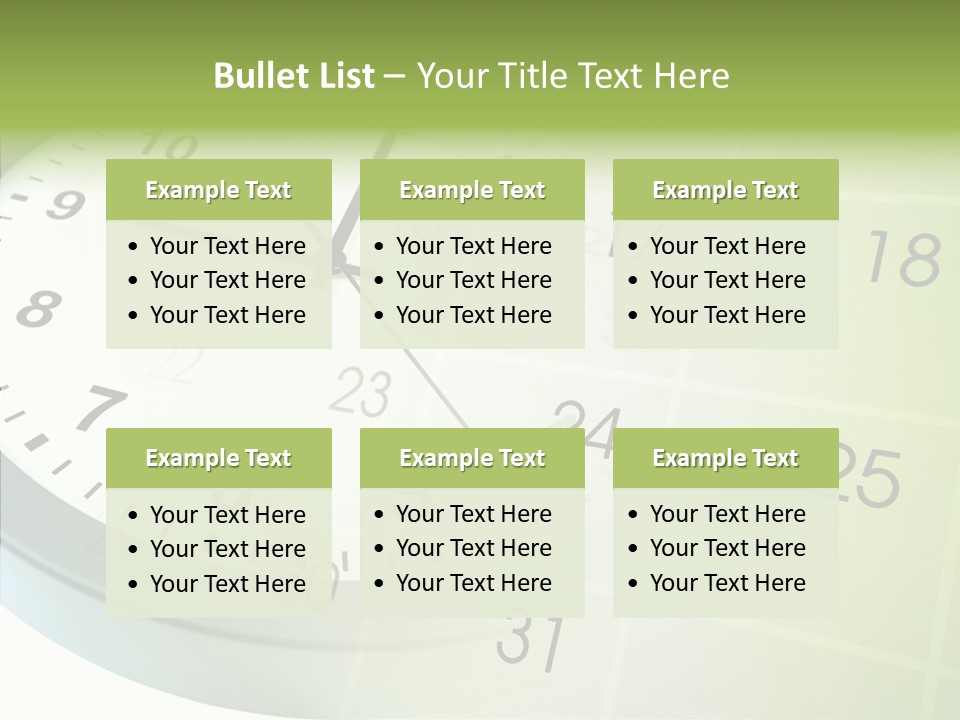 Composite Punctual Management PowerPoint Template