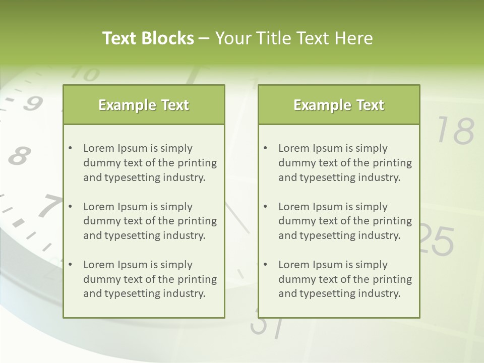 Composite Punctual Management PowerPoint Template