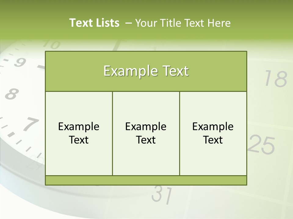 Composite Punctual Management PowerPoint Template