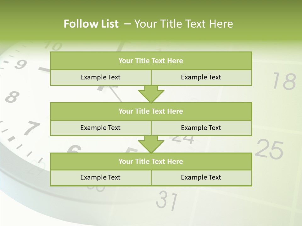 Composite Punctual Management PowerPoint Template
