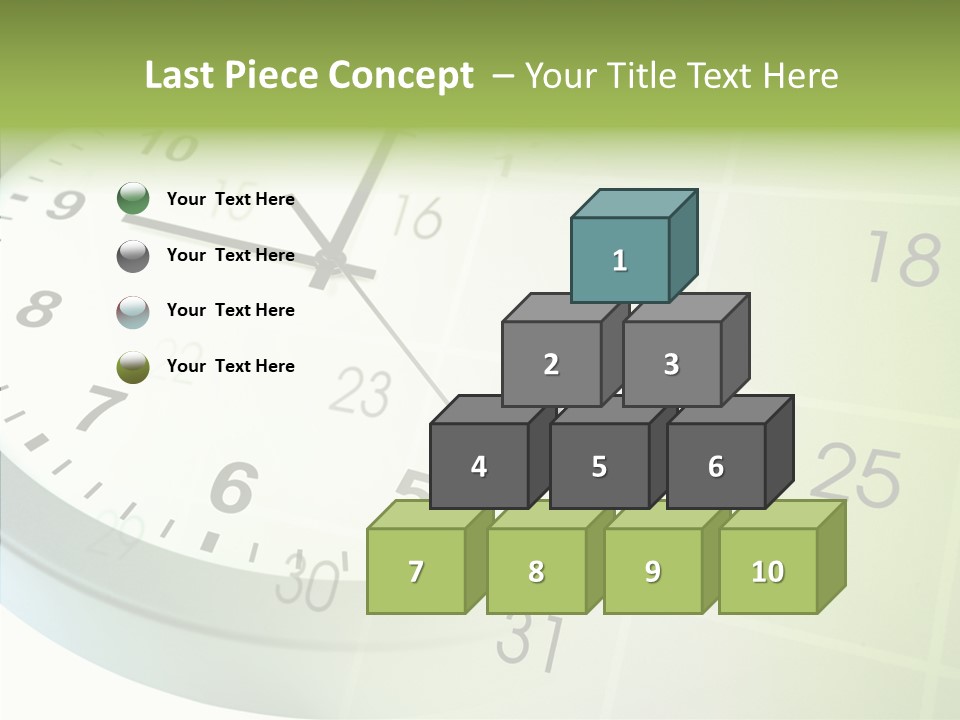 Composite Punctual Management PowerPoint Template