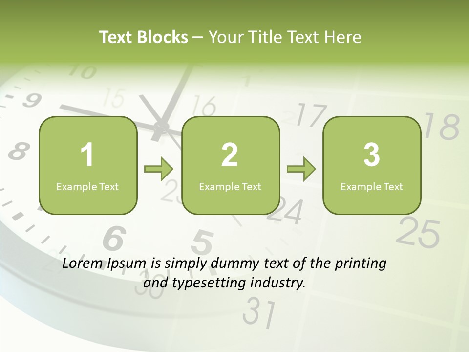 Composite Punctual Management PowerPoint Template