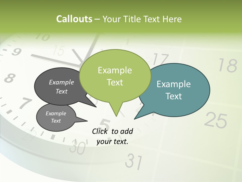 Composite Punctual Management PowerPoint Template