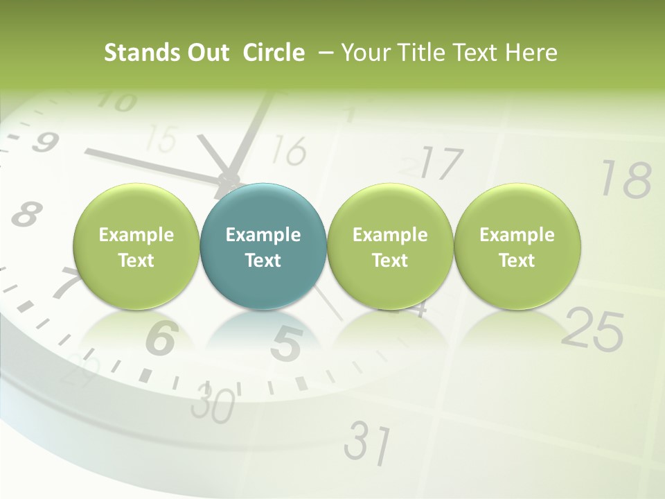 Composite Punctual Management PowerPoint Template