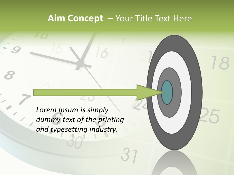 Composite Punctual Management PowerPoint Template